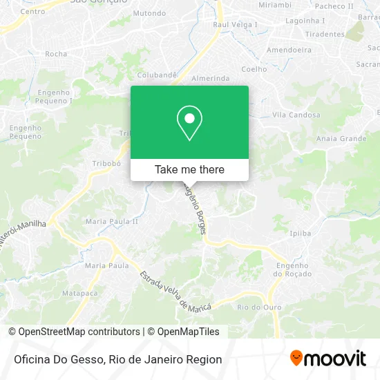 Oficina Do Gesso map