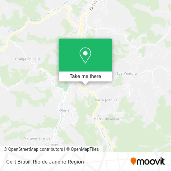 Cert Brasil map