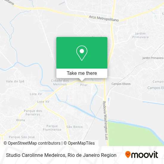 Studio Carolinne Medeiros map