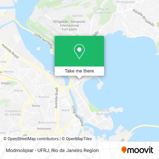 Modmolqsar - UFRJ map