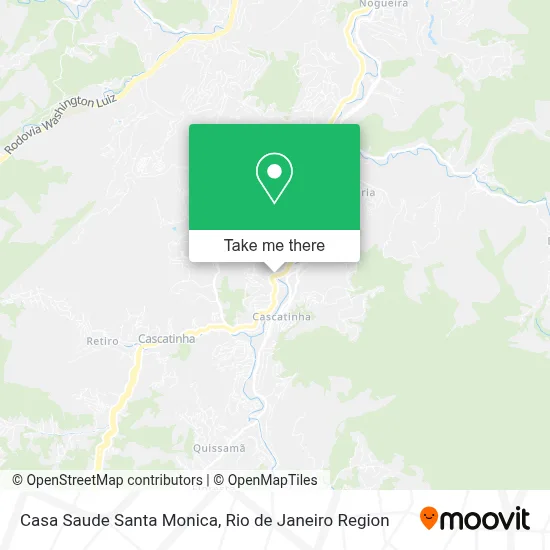 Casa Saude Santa Monica map