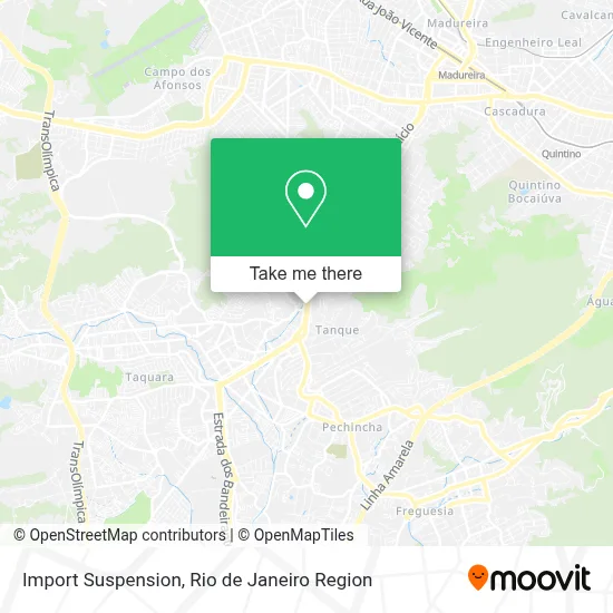 Import Suspension map