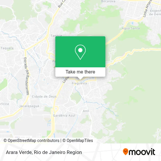 Arara Verde map