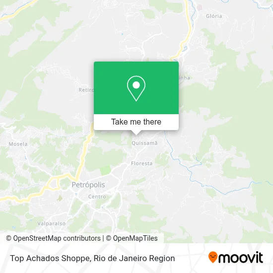 Top Achados Shoppe map