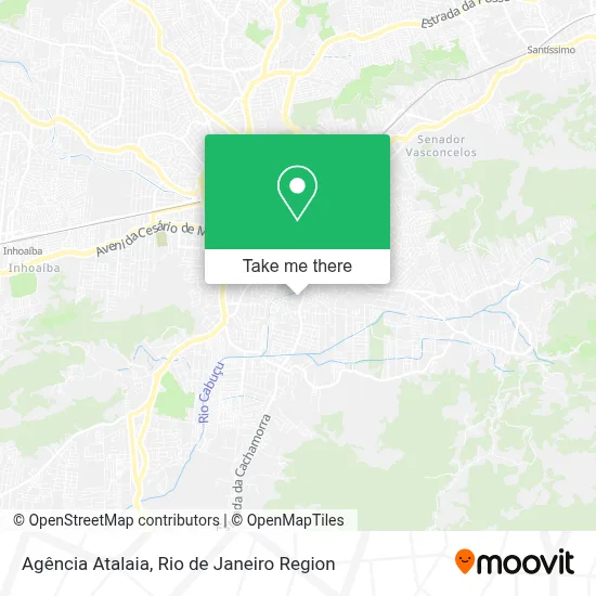 Agência Atalaia map