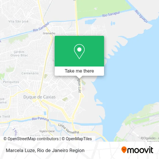 Marcela Luze map