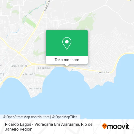 Ricardo Lagos - Vidraçaria Em Araruama map