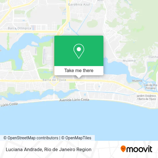 Luciana Andrade map