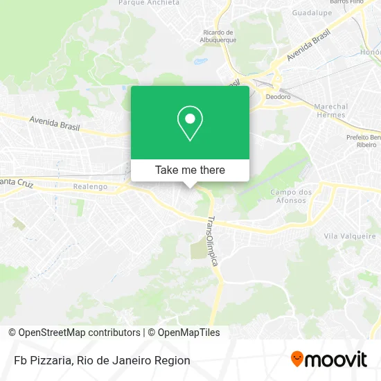 Fb Pizzaria map