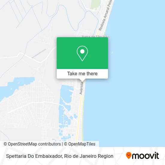 Spettaria Do Embaixador map
