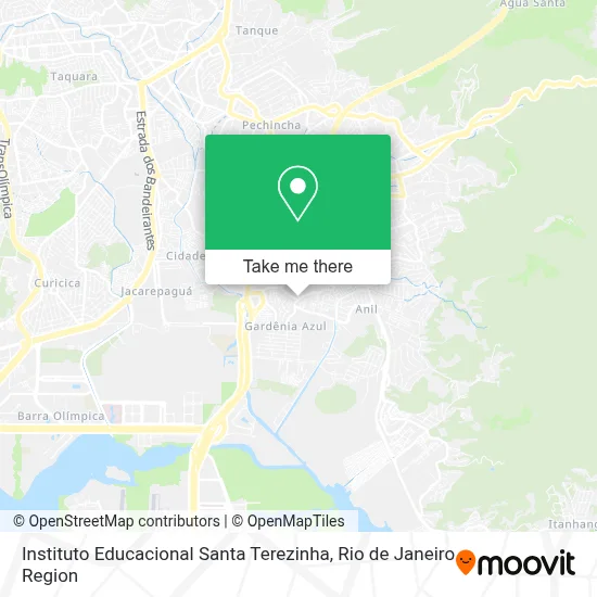 Instituto Educacional Santa Terezinha map