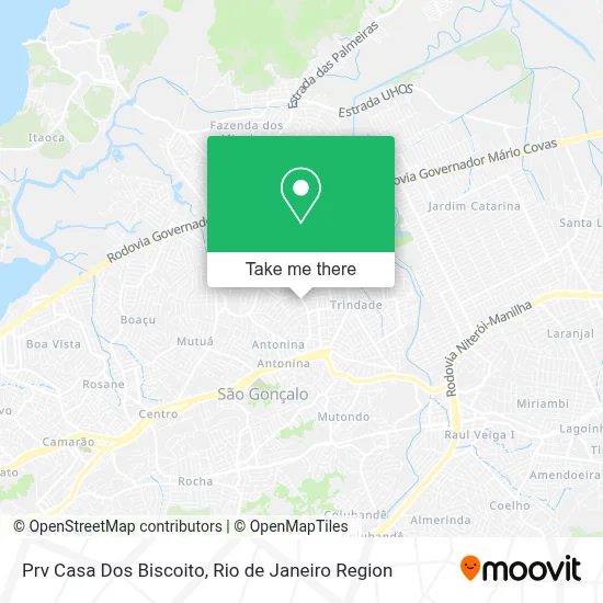 Prv Casa Dos Biscoito map