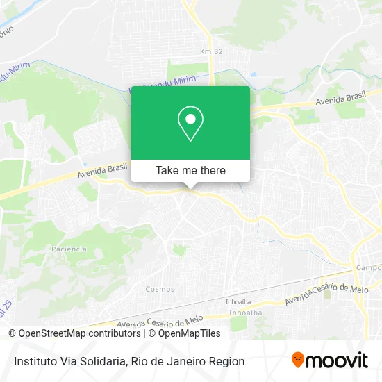 Instituto Via Solidaria map