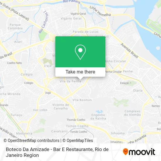 Boteco Da Amizade - Bar E Restaurante map