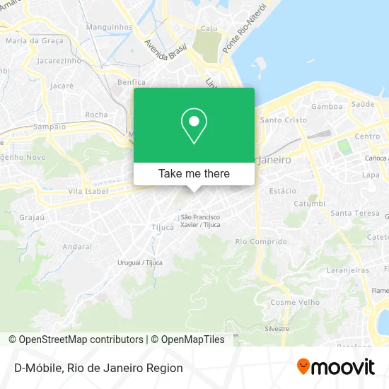 D-Móbile map