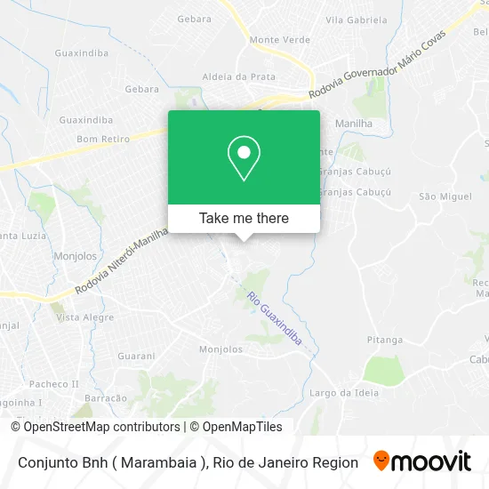 Conjunto Bnh ( Marambaia ) map