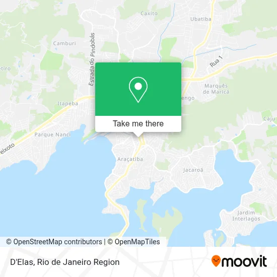 D'Elas map