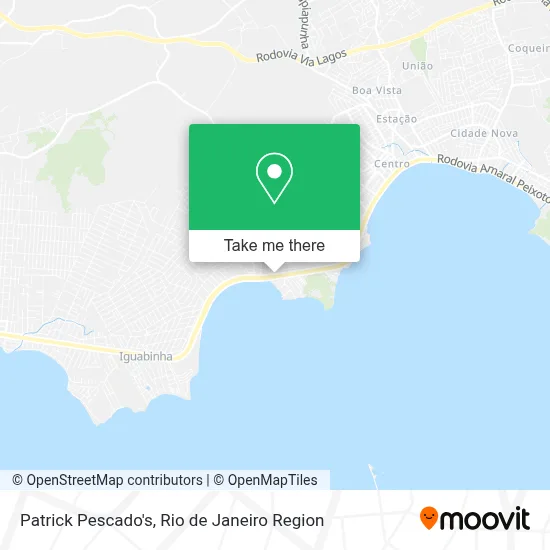 Patrick Pescado's map