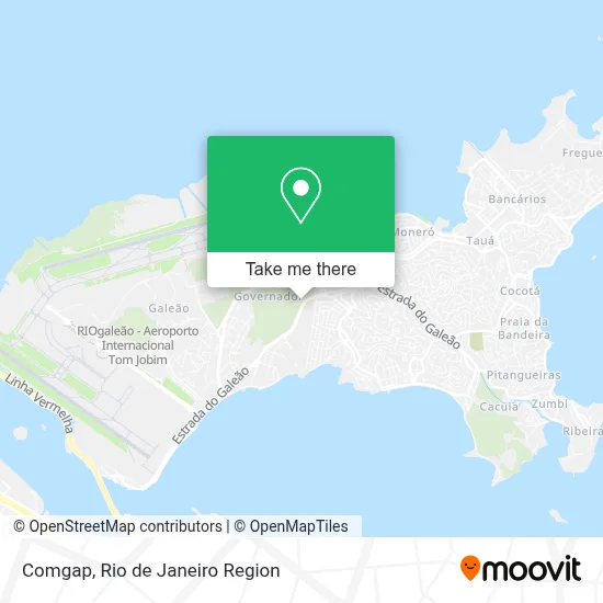 Comgap map