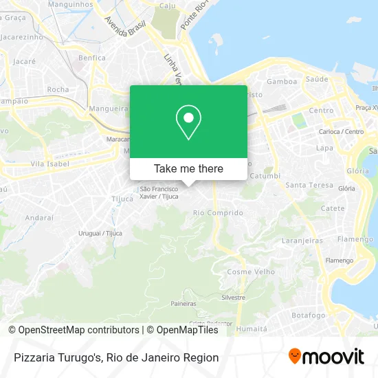Pizzaria Turugo's map