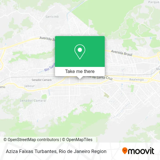 Aziza Faixas Turbantes map