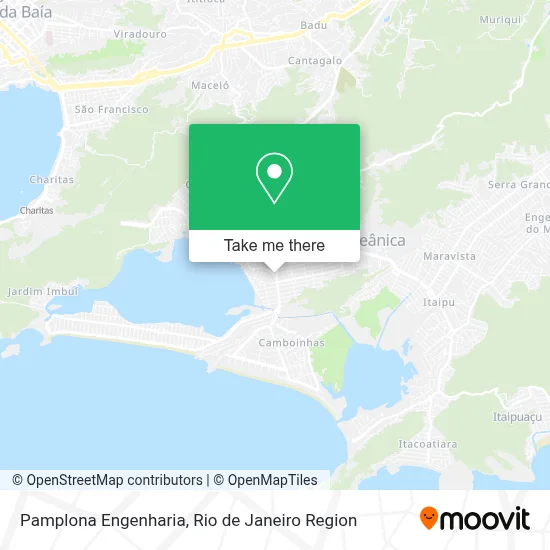 Pamplona Engenharia map