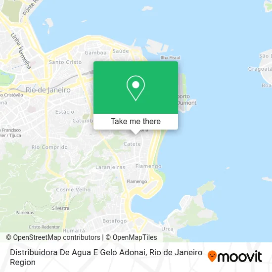 Distribuidora De Agua E Gelo Adonai map