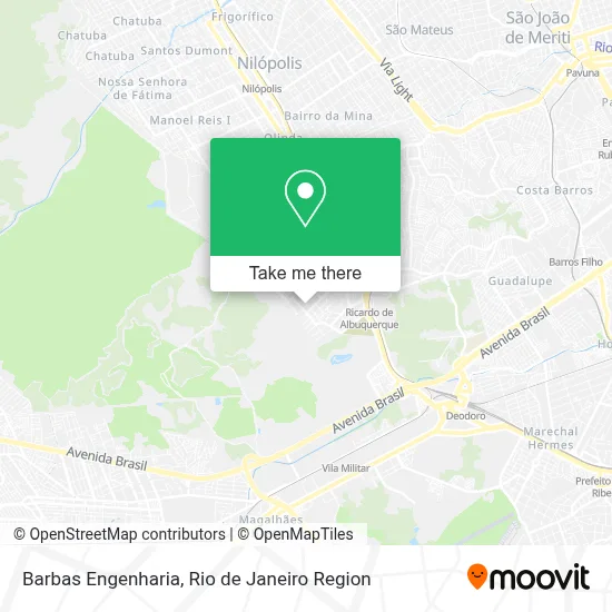 Barbas Engenharia map