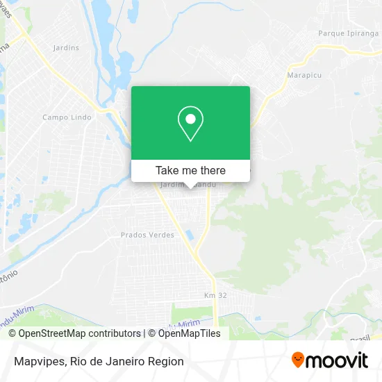 Mapvipes map