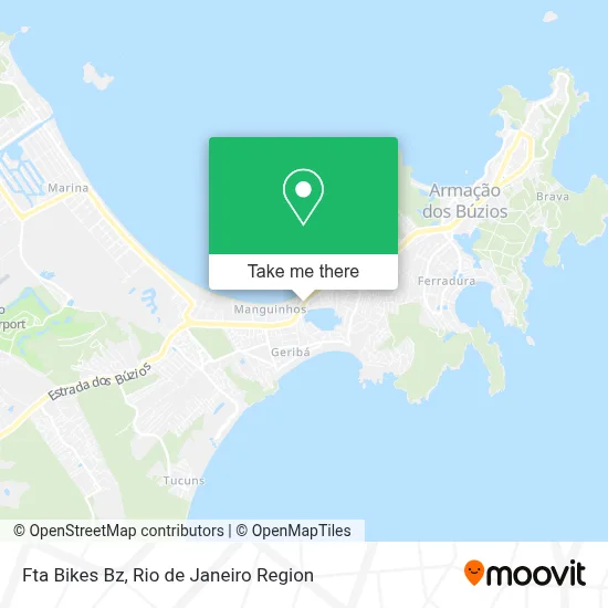 Fta Bikes Bz map
