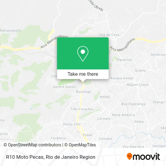 R10 Moto Pecas map