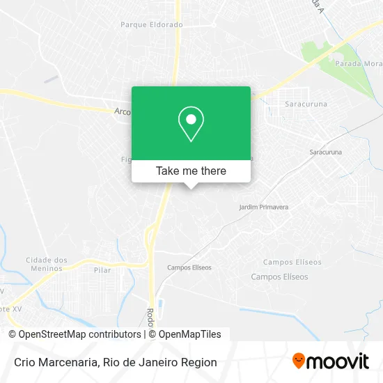 Crio Marcenaria map