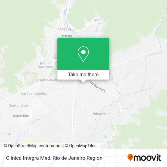 Clínica Integra Med map
