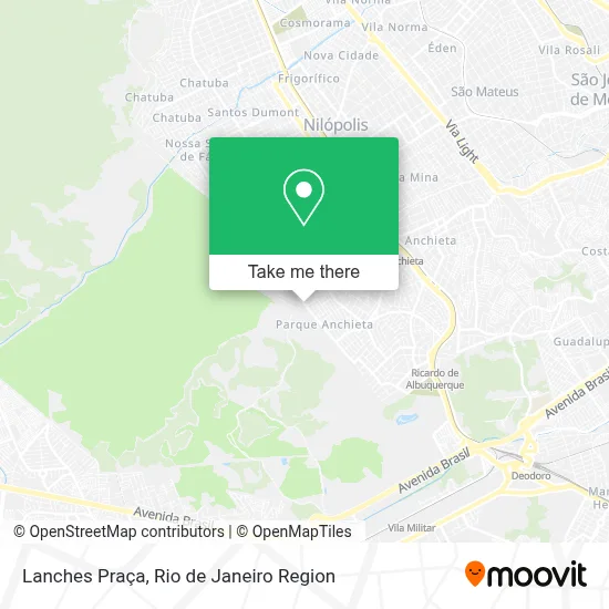 Lanches Praça map