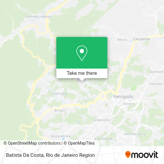 Batista Da Costa map