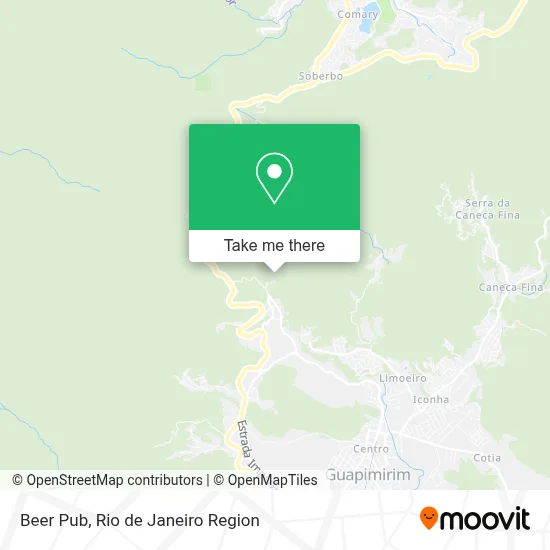 Beer Pub map