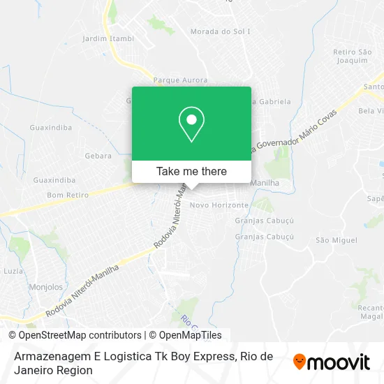 Armazenagem E Logistica Tk Boy Express map