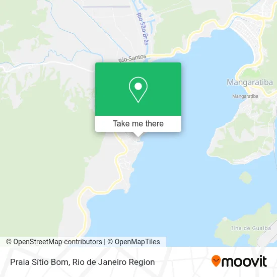 Praia Sítio Bom map