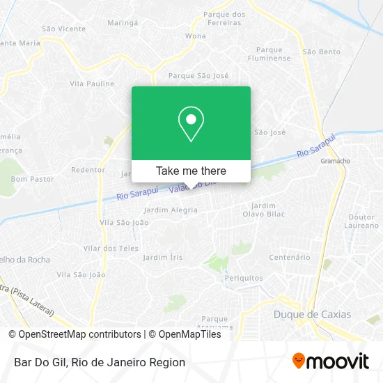 Bar Do Gil map