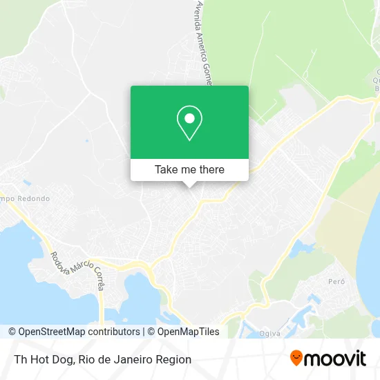 Th Hot Dog map