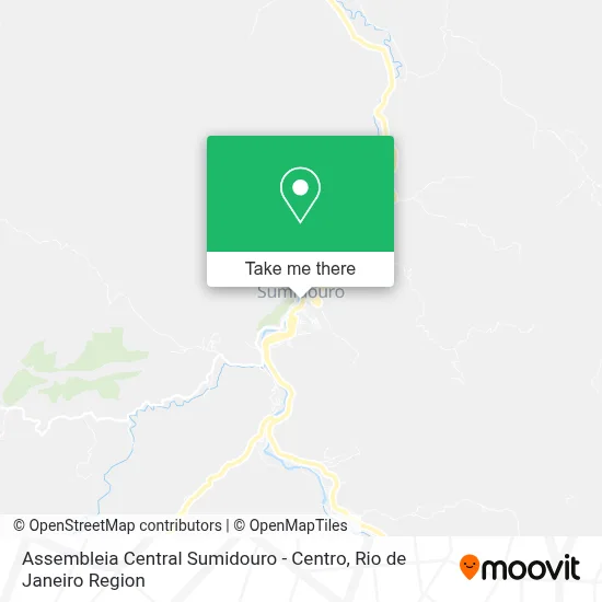 Assembleia Central Sumidouro - Centro map