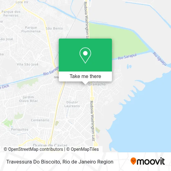 Travessura Do Biscoito map