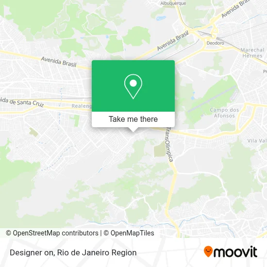 Designer on map