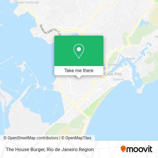 The House Burger map