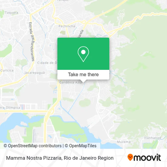 Mamma Nostra Pizzaria map