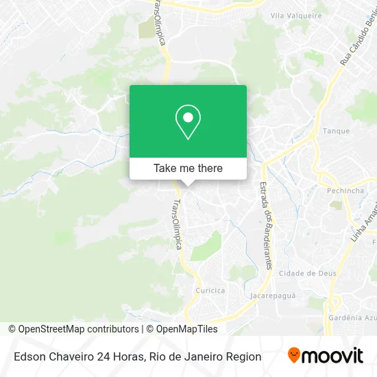 Edson Chaveiro 24 Horas map