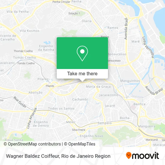 Wagner Baldez Coiffeur map