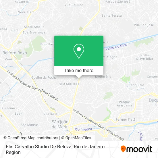 Elis Carvalho Studio De Beleza map