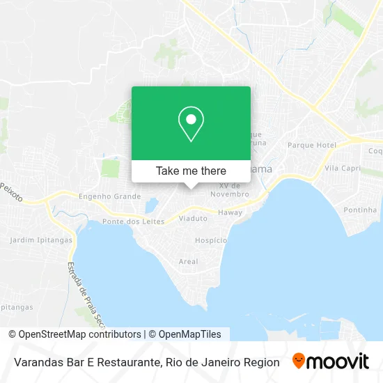 Varandas Bar E Restaurante map