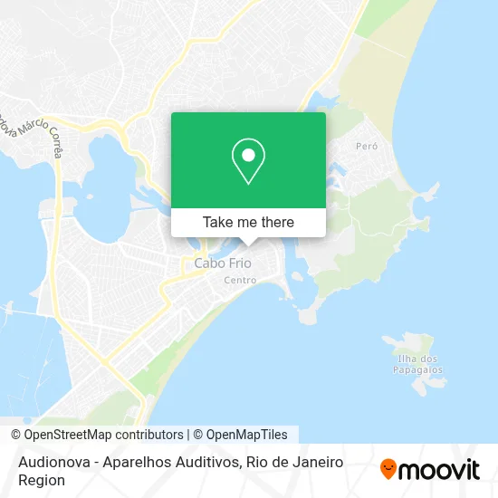 Audionova - Aparelhos Auditivos map